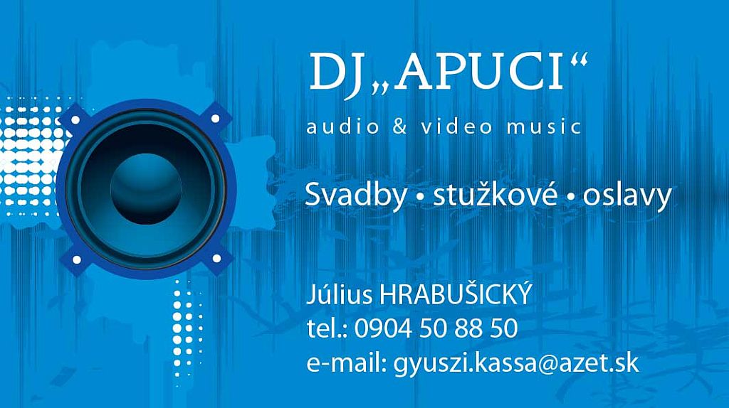 Vizitka DJ Apuci
